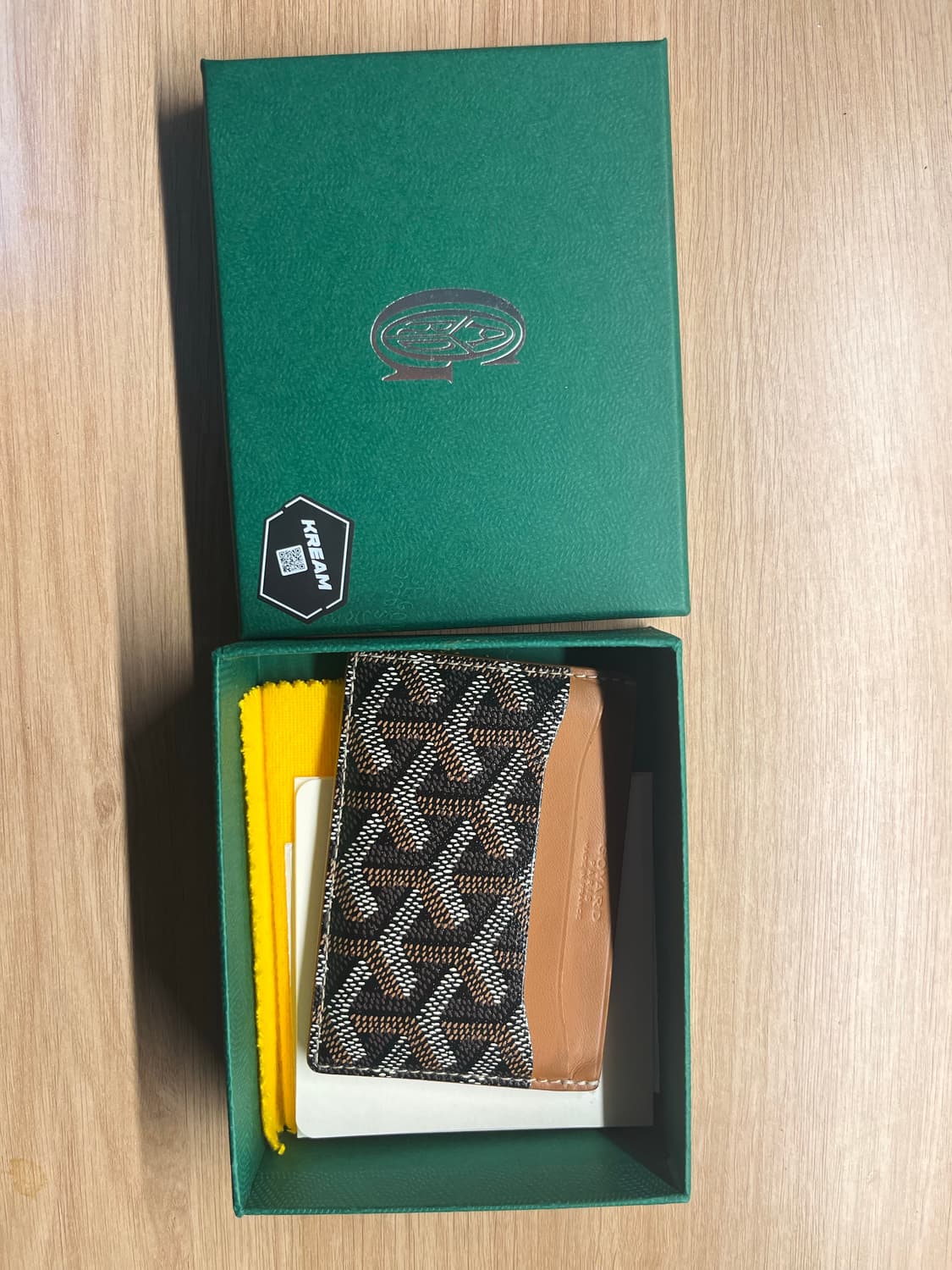 크림 정품 고야드 카드지갑 상품이미지1