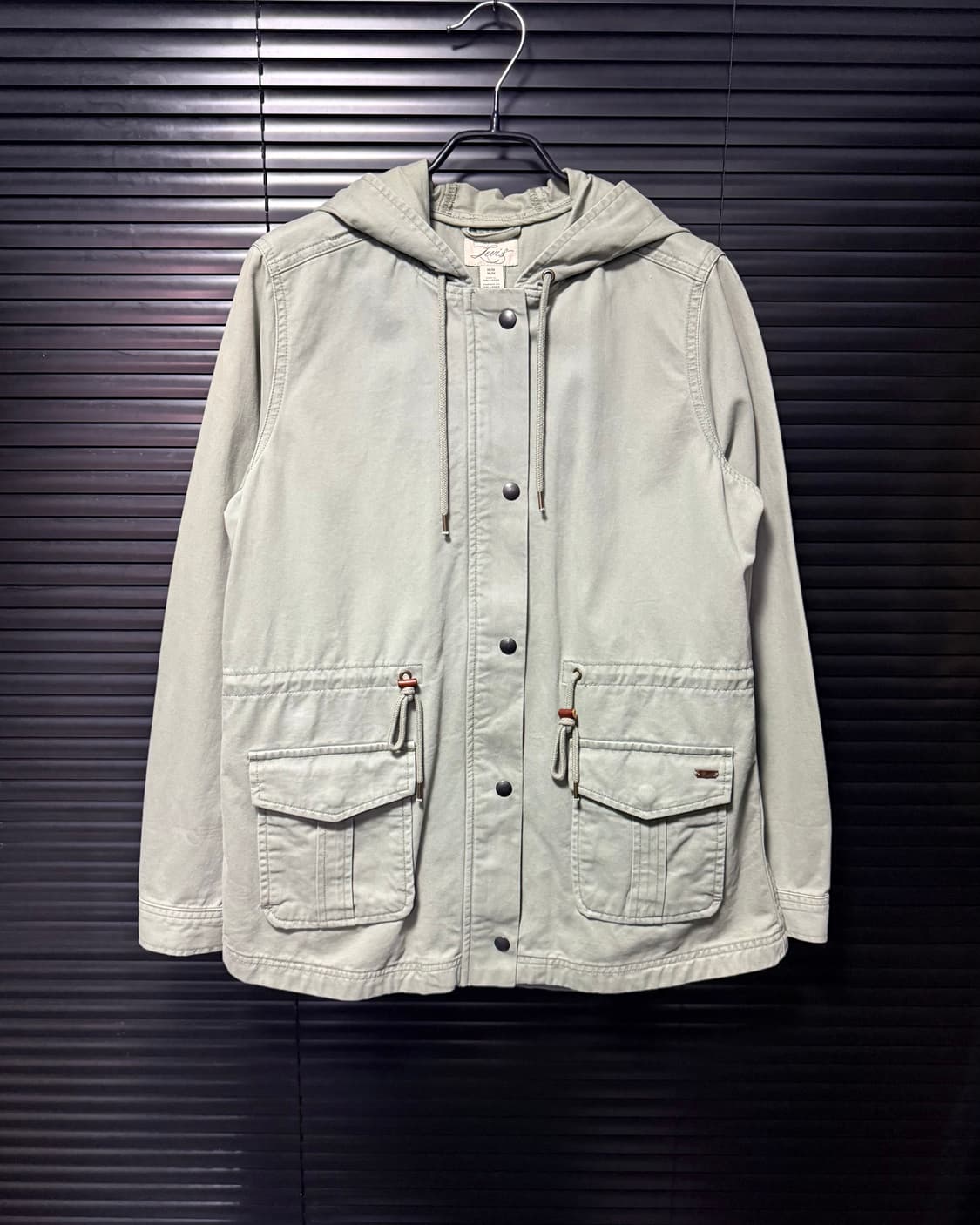 리바이스 민트 밀리터리 야상 피쉬테일 헌팅 워크 자켓 후드 포켓 M 95 상품이미지2
