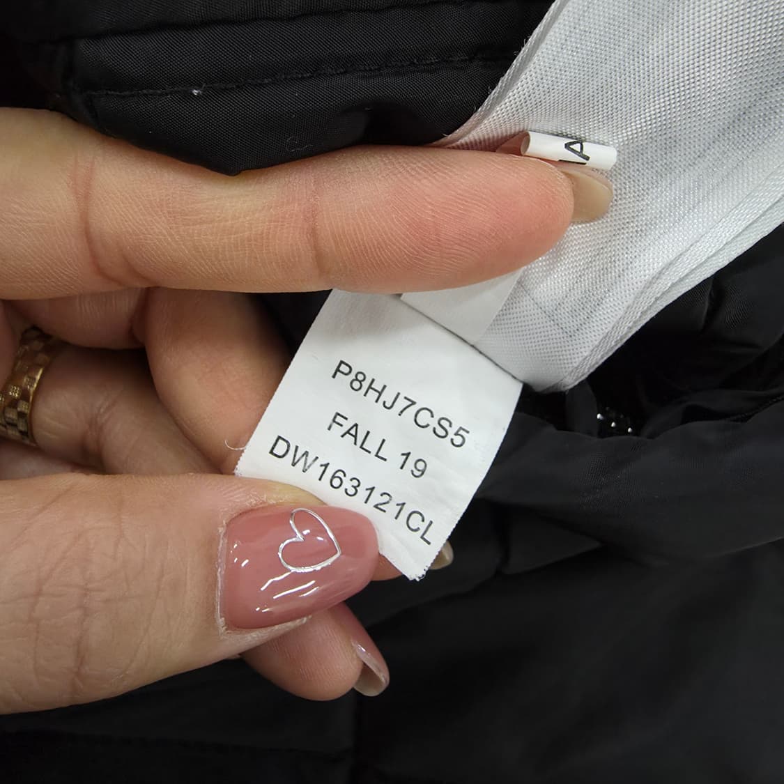 [XS] DKNY 여성 퀄팅 집업 롱자켓 1223J2 상품이미지6