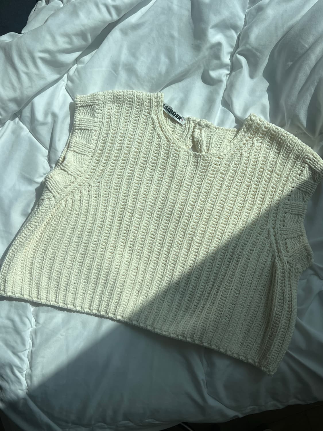 jilsander 질샌더 knit vest 상품이미지1