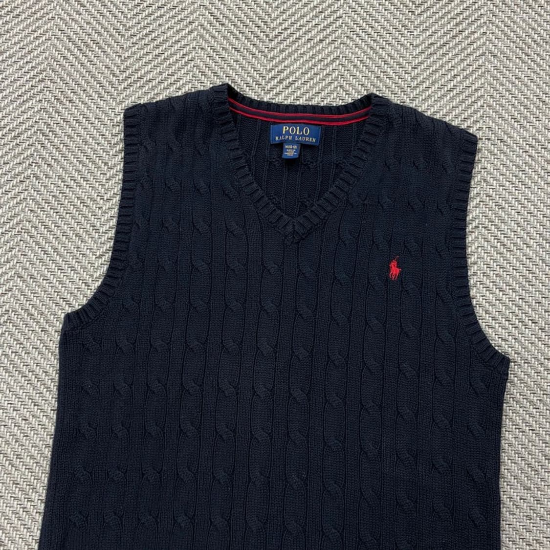 폴로 랄프로렌 케이블 니트 베스트 v2355 상품이미지3
