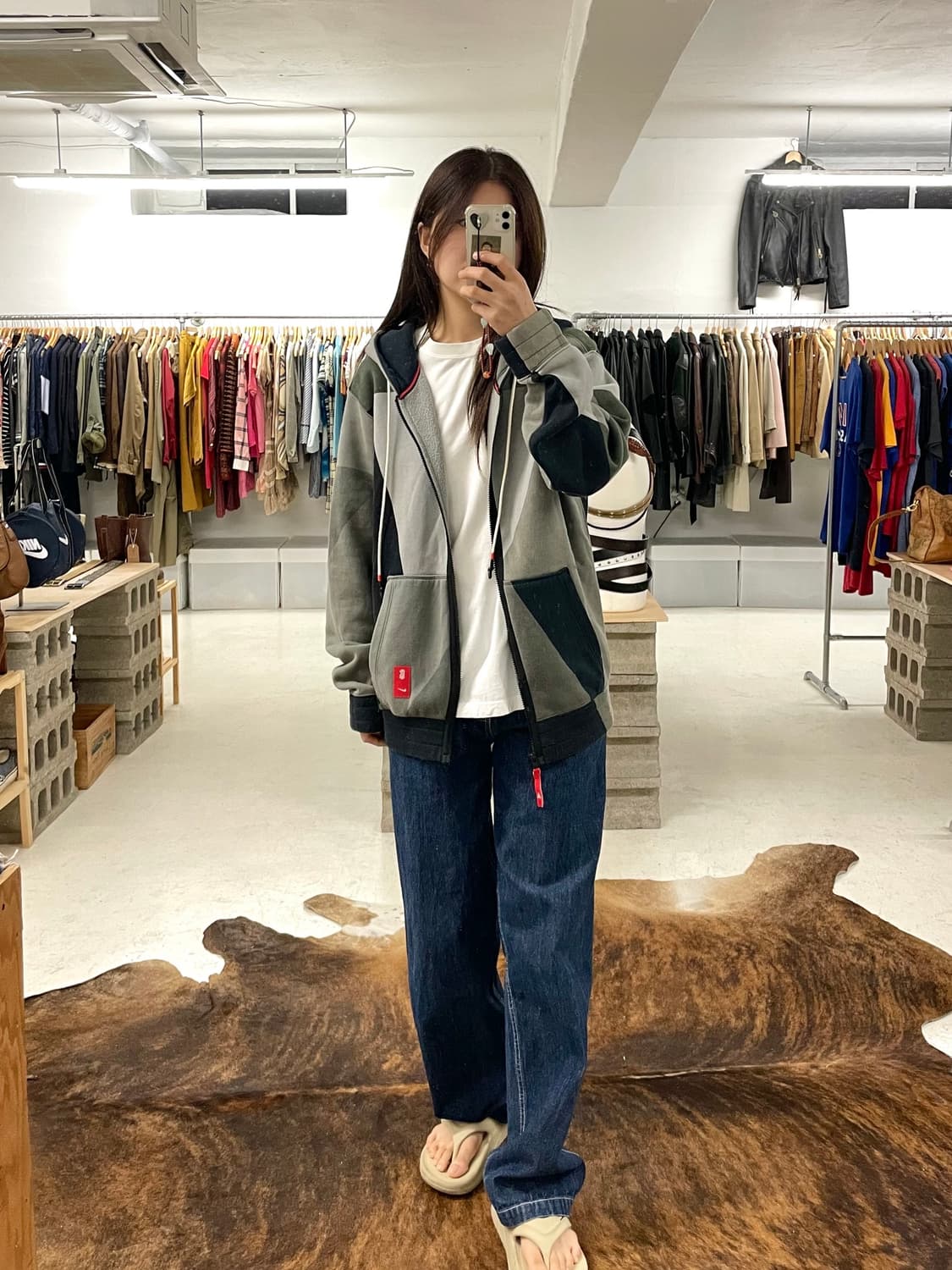 NIKE crazy pattern hood zip-up 나이키 크레이지 상품이미지2