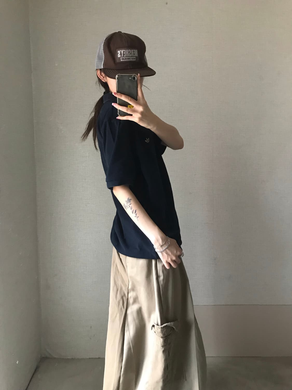 아디다스 블랙 오버핏 반팔pk 상품이미지5