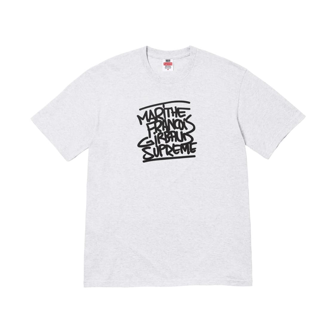 [XL/Gray] 슈프림x마리떼 프랑소와 저버 콜라보 반팔 상품이미지1