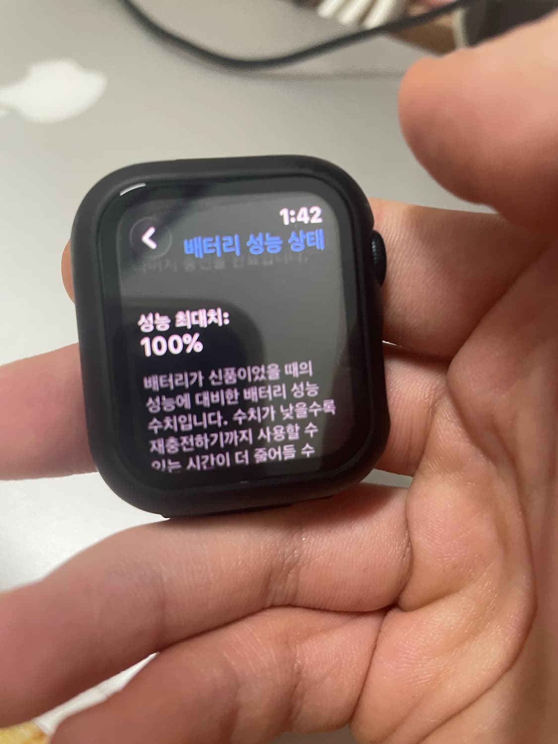 애플워치 se3 40mm 미드나이트 셀룰러 상품이미지1