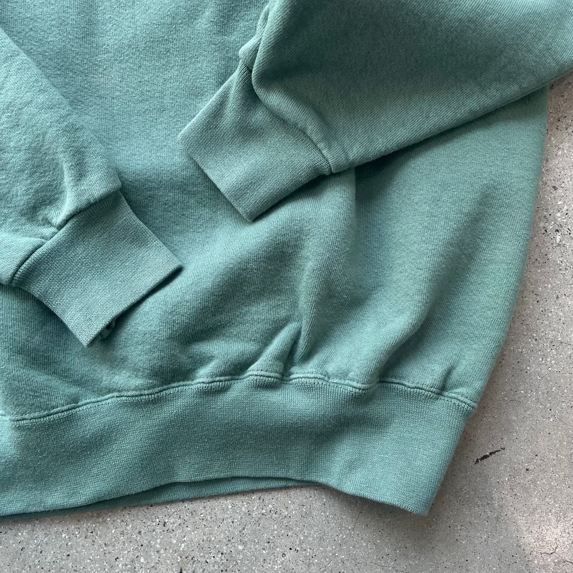 빈티지  러셀 애슬레틱 하이코튼 스웻셔츠 그린 상품이미지4