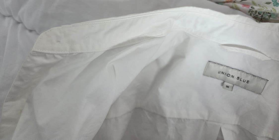 유니온블루 LAUNDRY SHIRT 화이트
m 상품이미지6