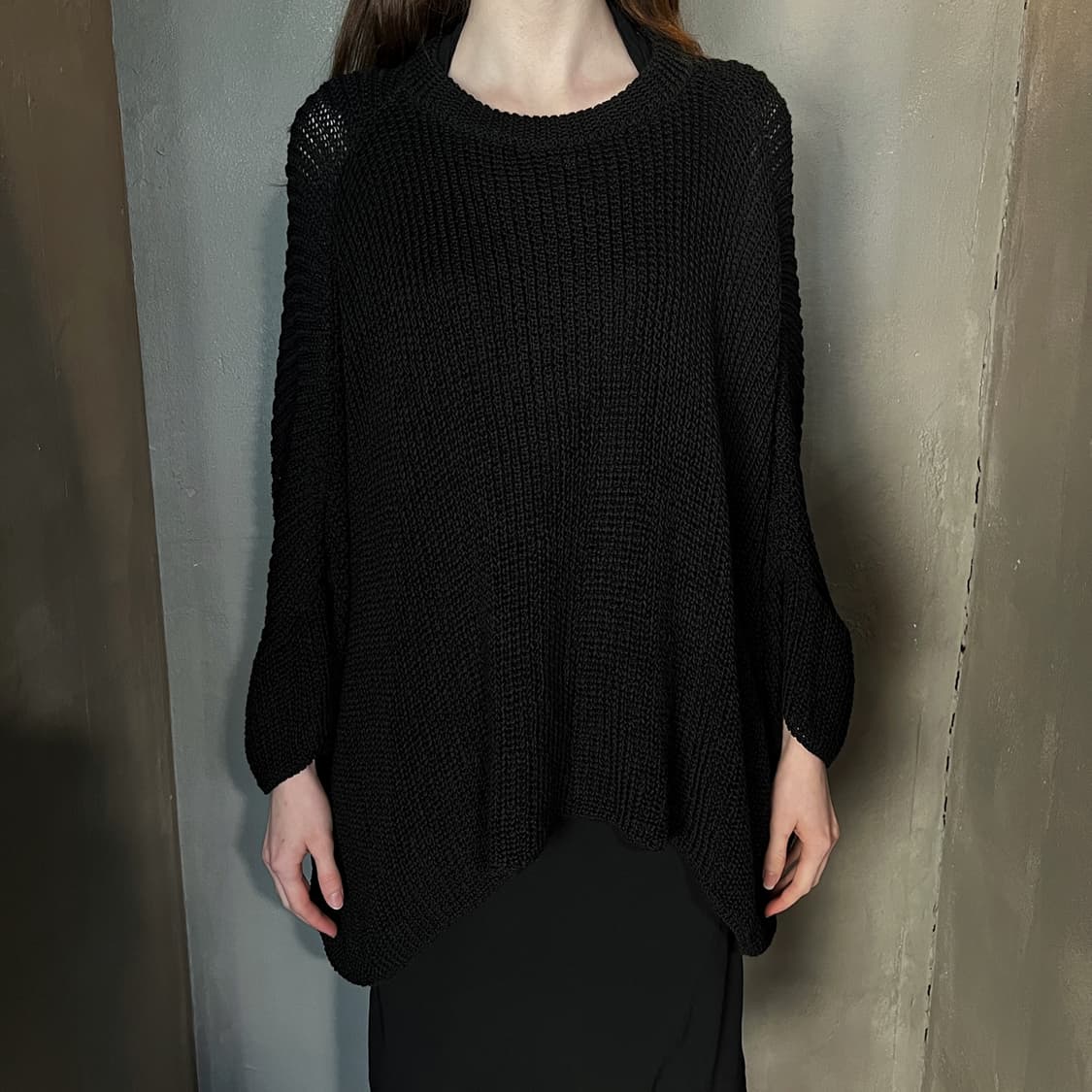 오 프로젝트 린넨 숏슬리브 니트 상품이미지3