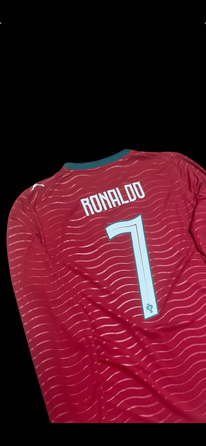 [택체 새상품] 2026 포르투칼 홈 - 호날두 유니폼 판매 상품이미지3