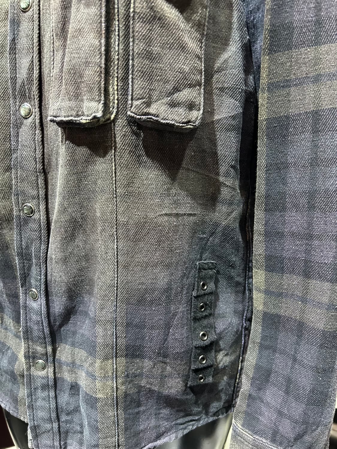 PPFM jacket PPFM 체크패턴 셔츠 자켓 상품이미지3