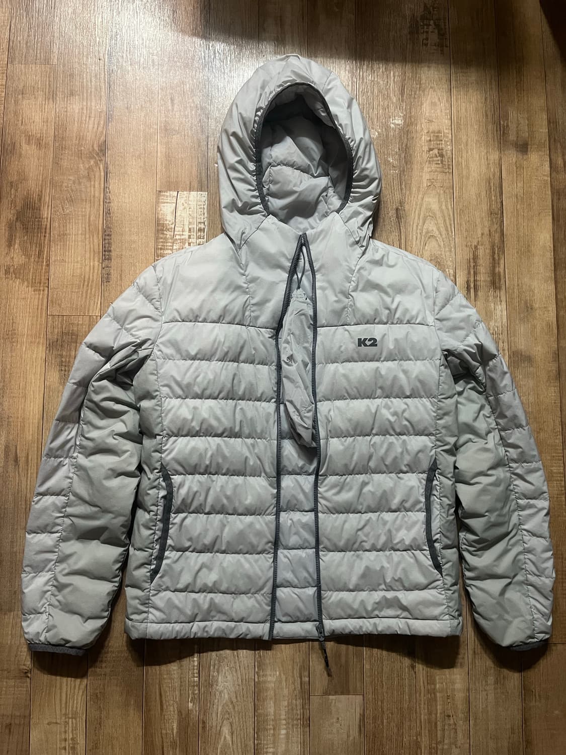 케이투 OLA 패커블 다운 경량패딩 그레이 상품이미지1