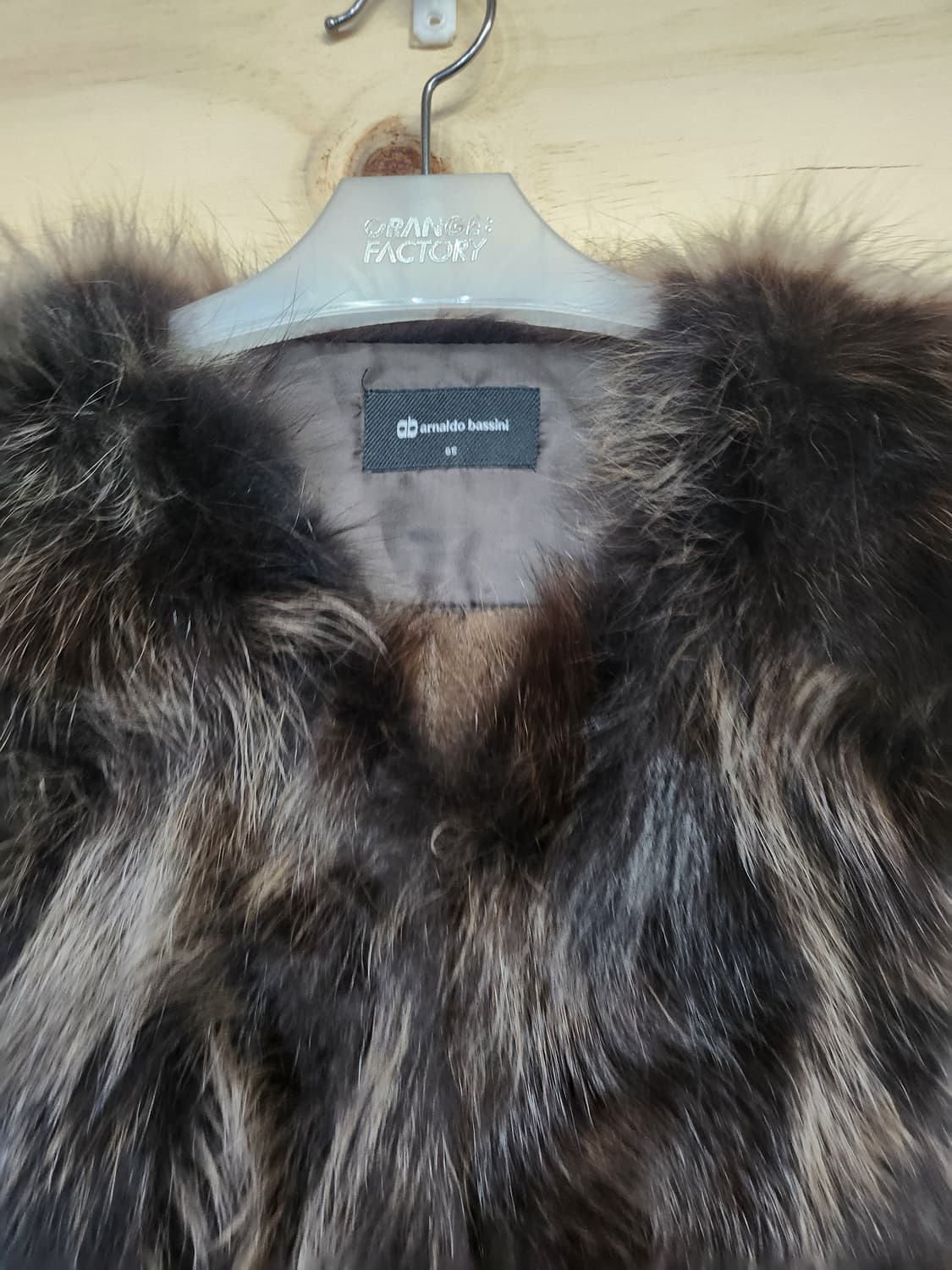 337) 아놀드바시니 라쿤퍼 베스트 조끼 상품이미지2