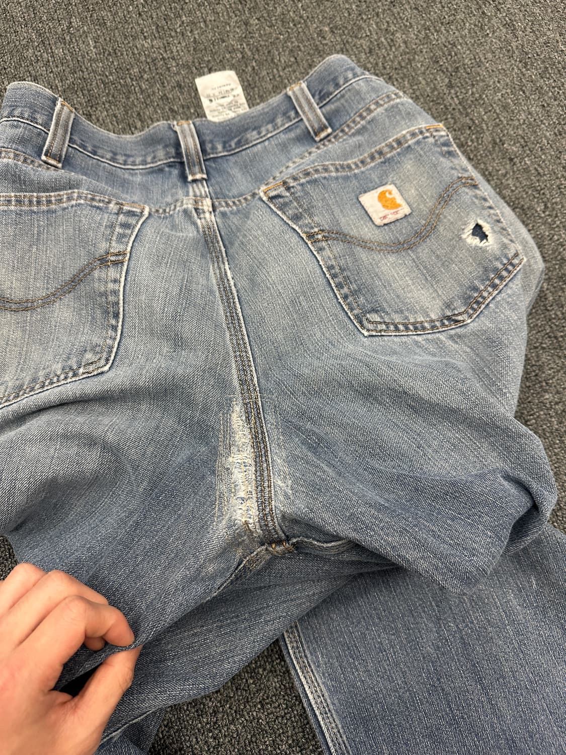 34) 칼하트 Relaxed Fit 빈티지 데님팬츠 상품이미지5