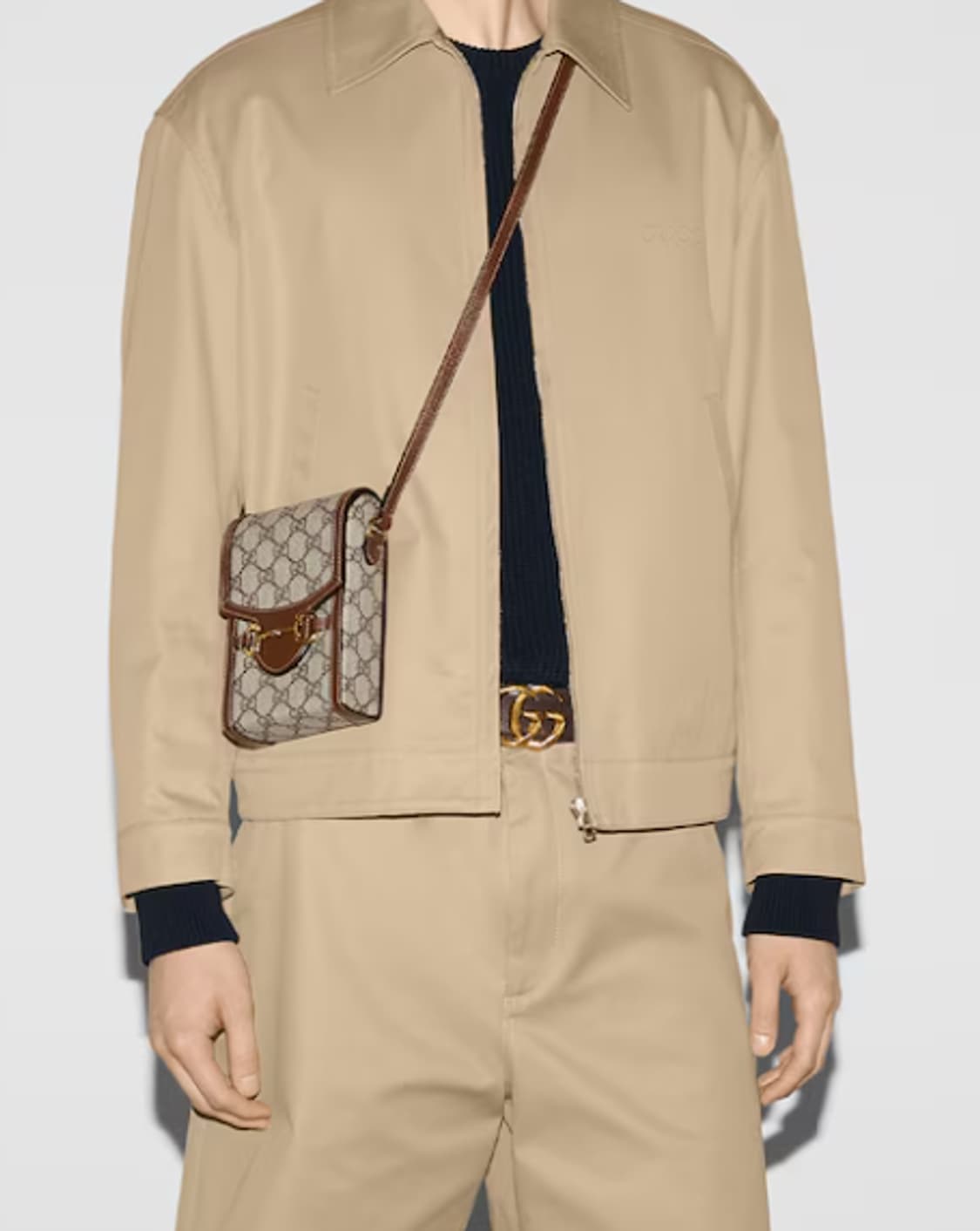 [상태최상급] 구찌 홀스빗 1955 폰홀더 미니 크로스백 상품이미지7