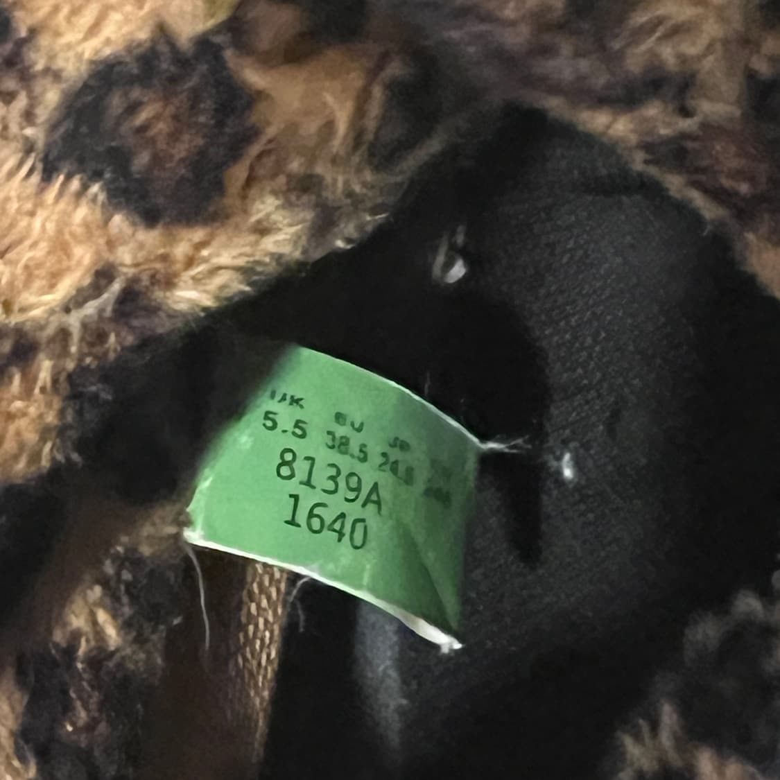 팀버랜드 롤탑 레오파드 부츠 상품이미지5