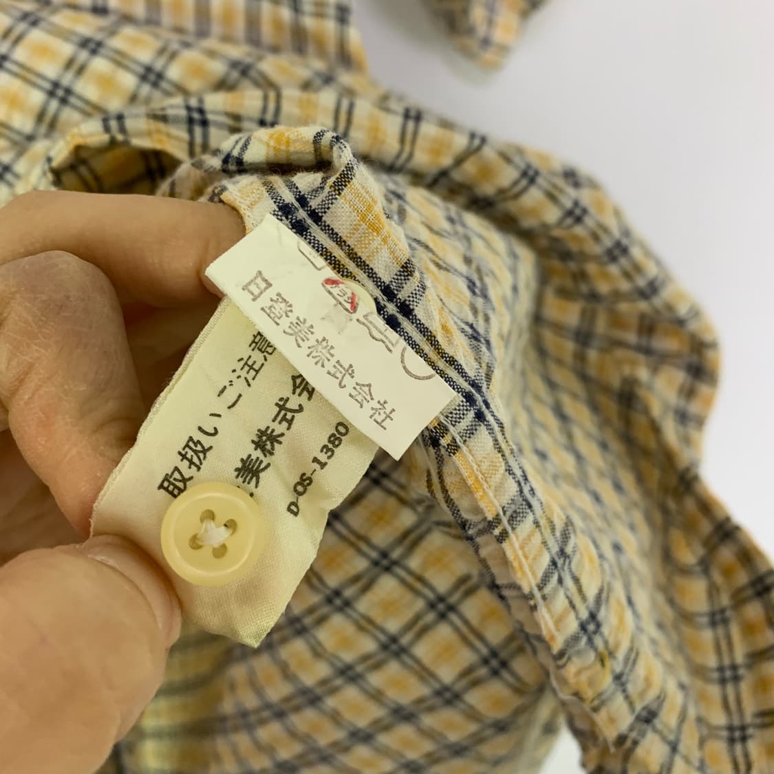 챕스 랄프로렌 체크 반팔 셔츠 남방 남성 M 남녀공용 빈티지 상품이미지5