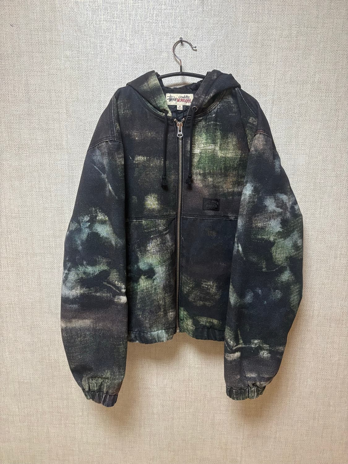 스투시 스텐팻 카모 워크자켓 m 상품이미지1