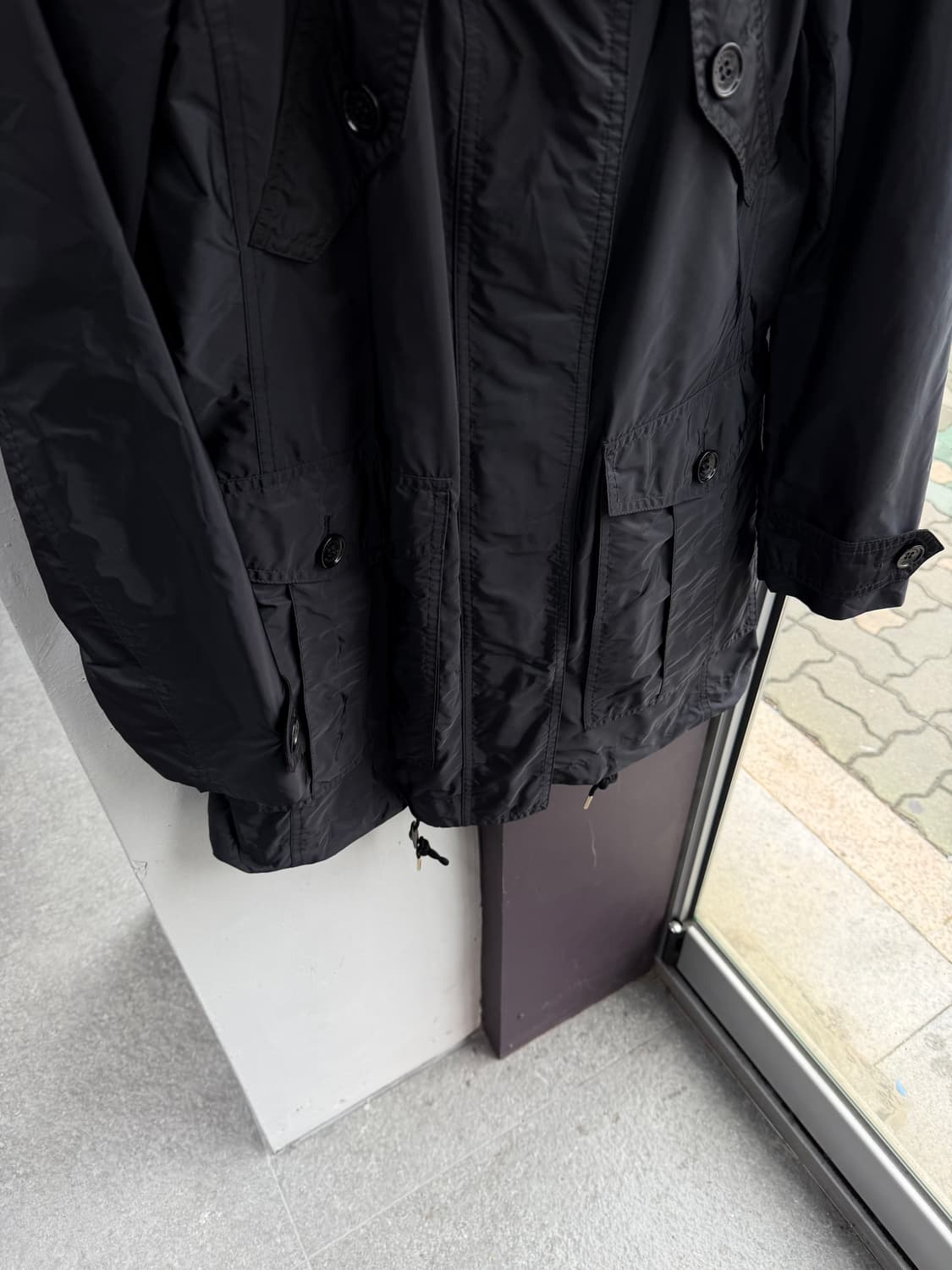 UK8/ 버버리 신형 나일론 트렌치코트 자켓 상품이미지4