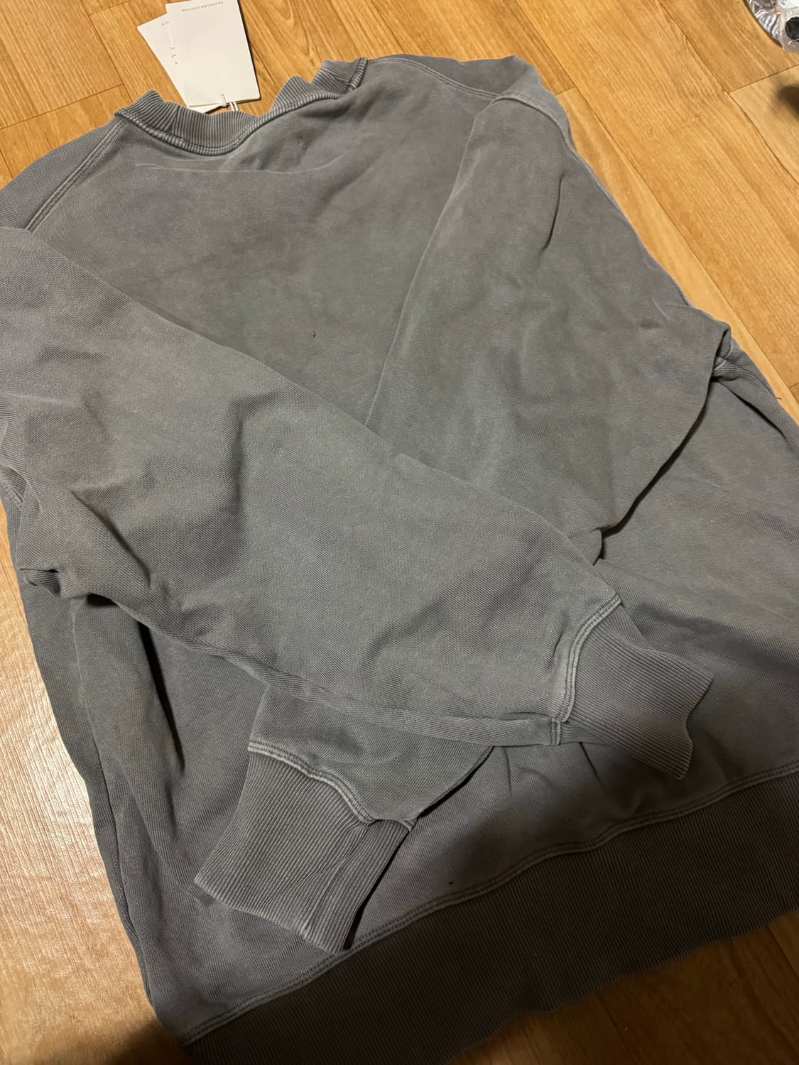 COS 릴렉스드 코튼 스웻셔츠 L판매 상품이미지5