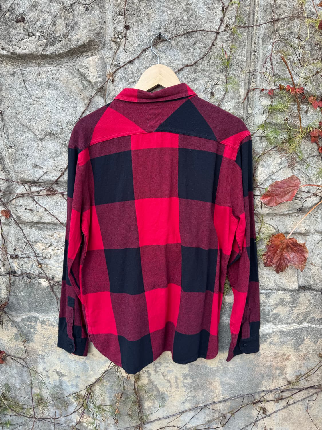 리바이스 빈티지 투포켓 플란넬 버팔로 체크 셔츠 L 상품이미지3