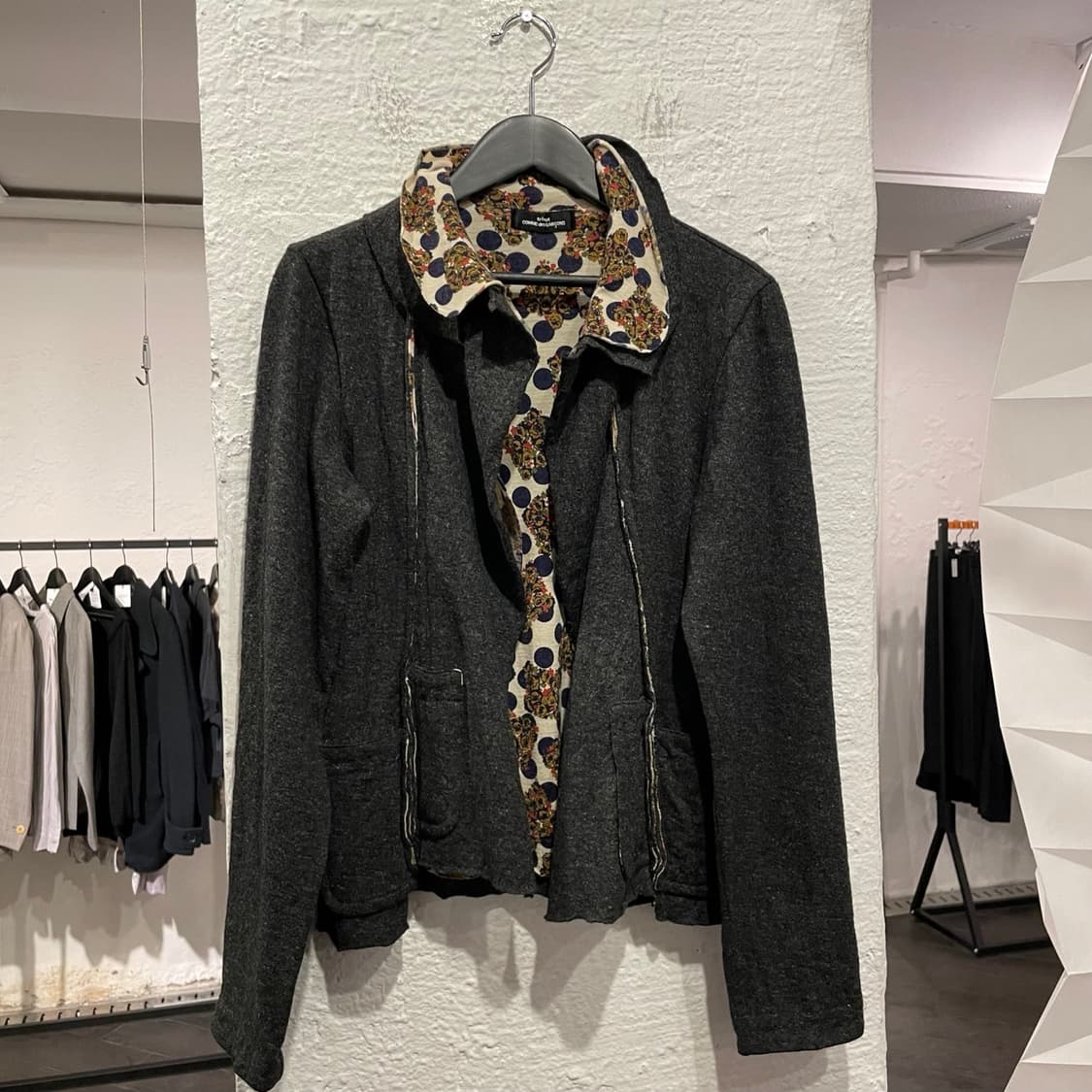 꼼데가르송 플로랄 레이어드 가디건 상품이미지1