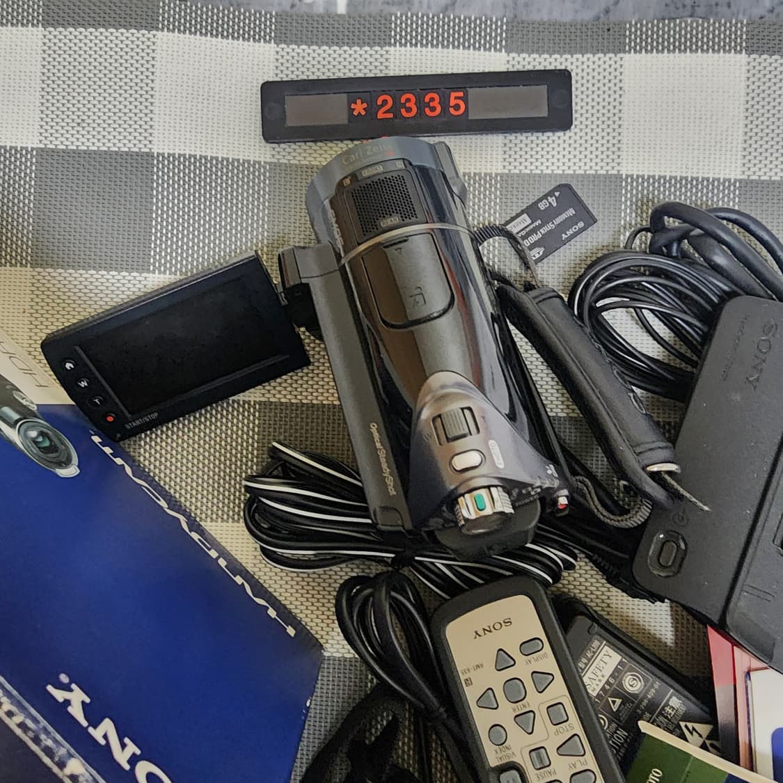 소니 핸디캠 HDR-CX 12 디지털캠코더 박스품 상품이미지8