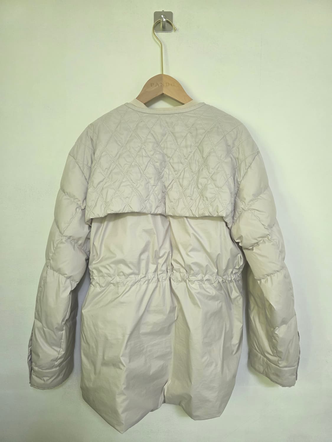 SYSTEM 한섬 시스템 아이보리 경량 솜패딩 82 사이즈 상품이미지2