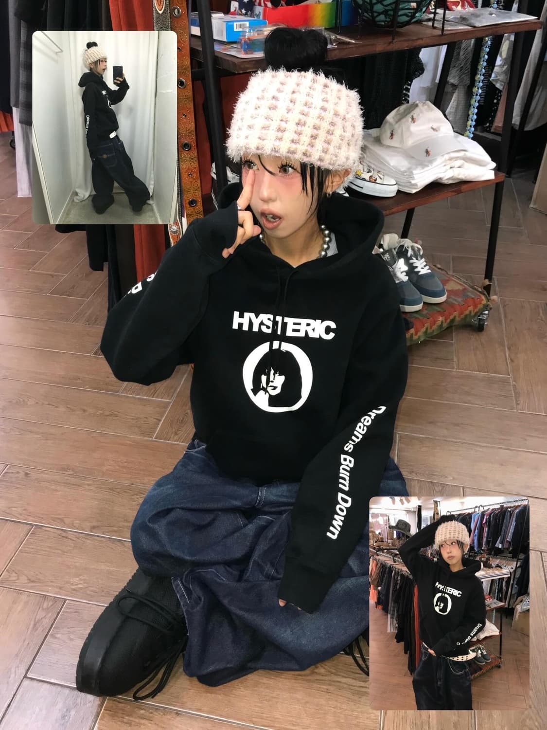 Hysteric Glamour Logo Hoodie ( 새상품 ) 상품이미지1