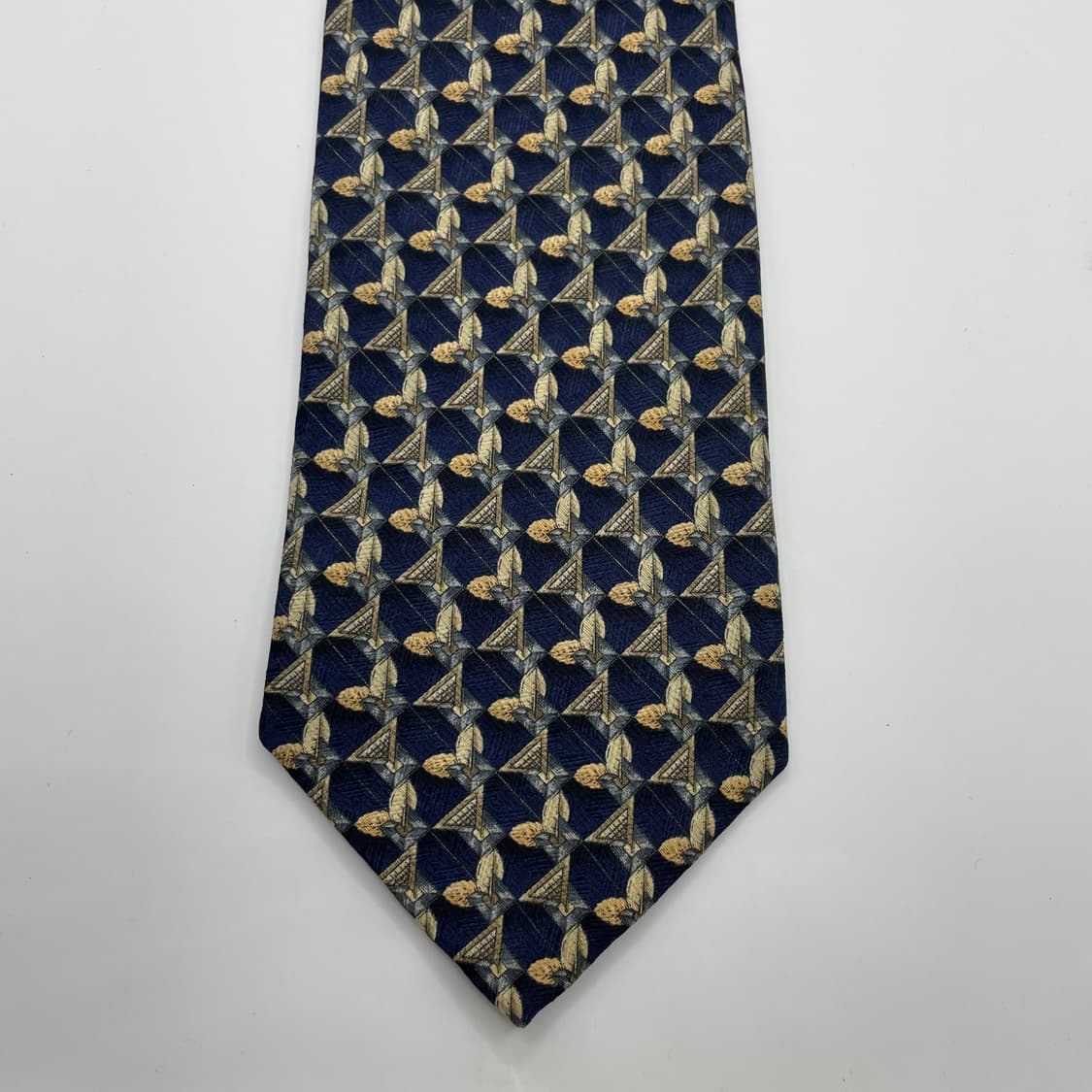 603) (Ermenegildo zegna) 에르메네질도제냐 패턴 넥타이 상품이미지3