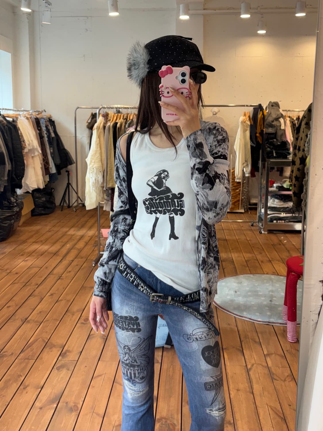 히스테릭글래머 히스걸 나시 상품이미지3