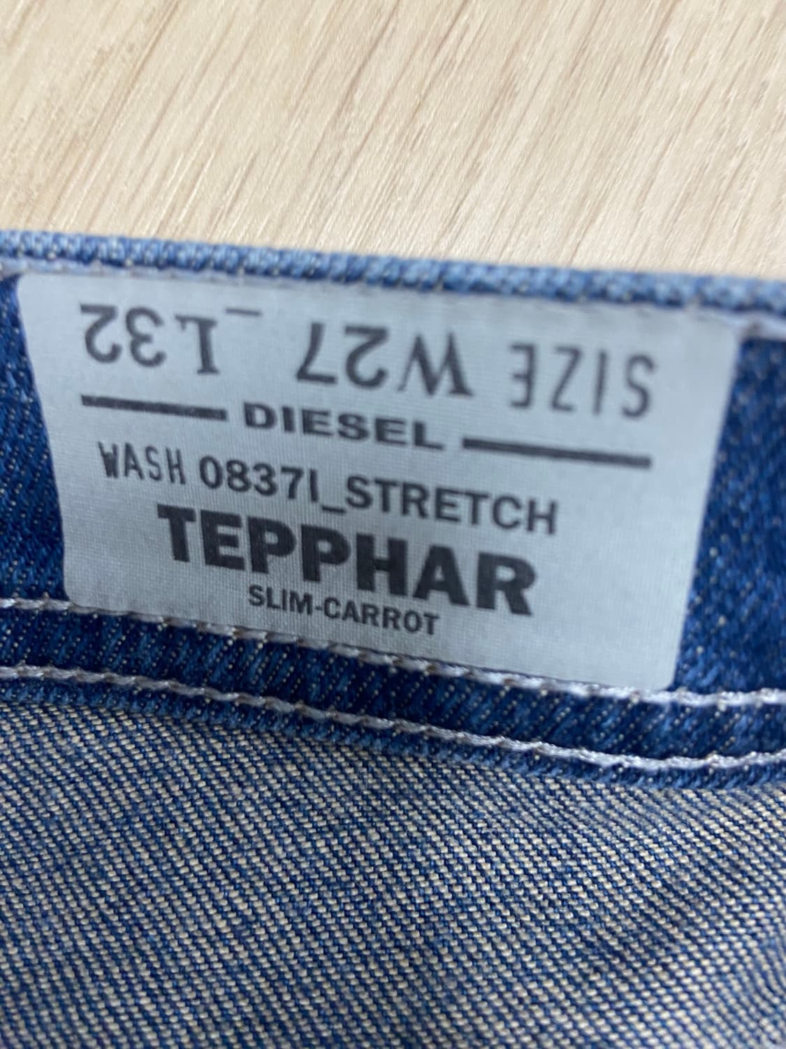 디젤 TEPPHAR 슬림캐롯진 27x32 상품이미지5