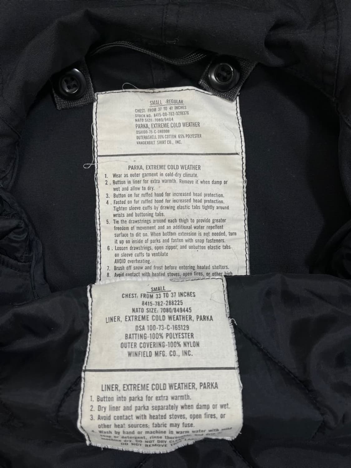 미군 M-51 피쉬테일 파카/#2879 상품이미지5