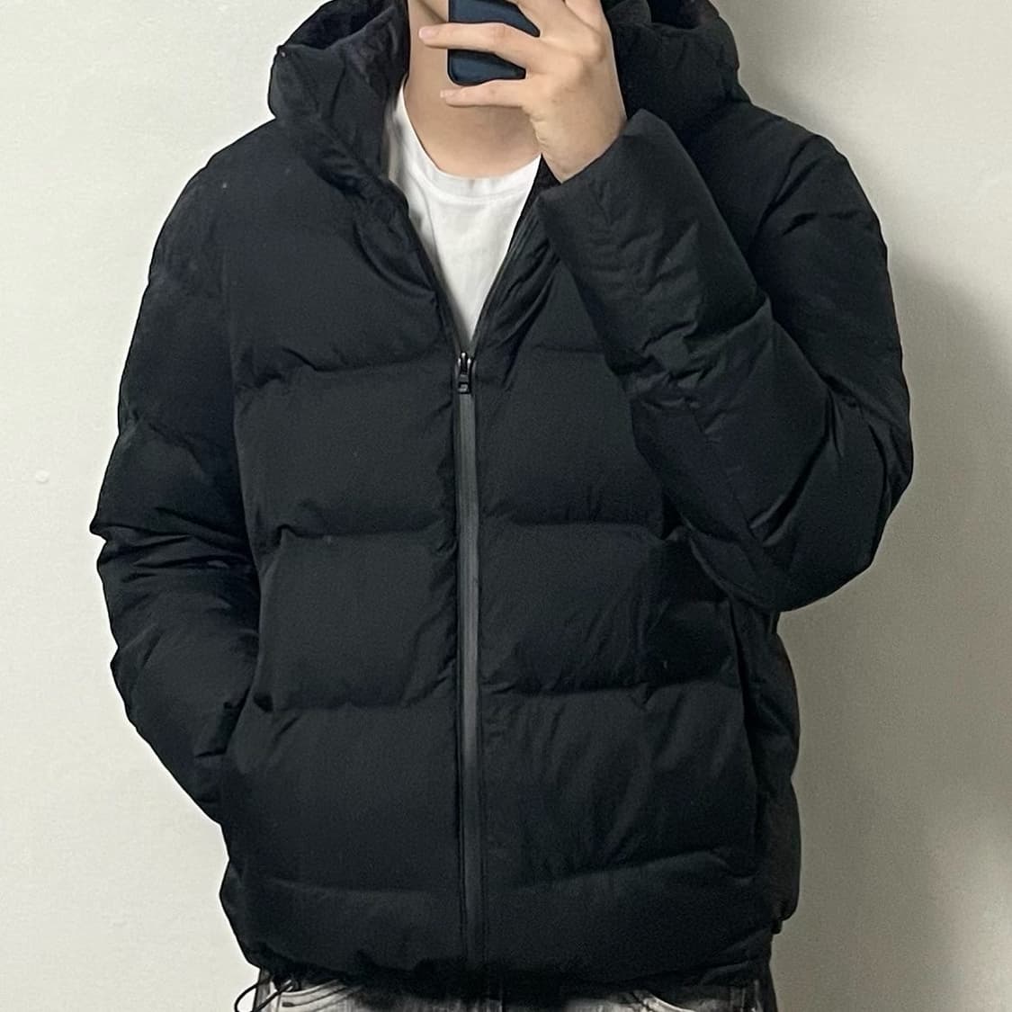 심리스 다운 파카 상품이미지1