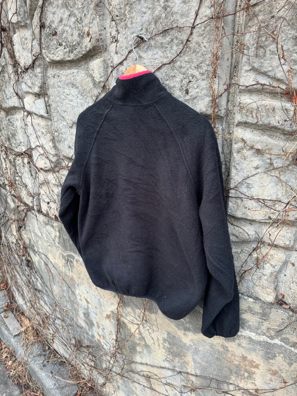 90s 울리치 usa 신칠라 플리스 후리스 포인트 스냅티 상품이미지4