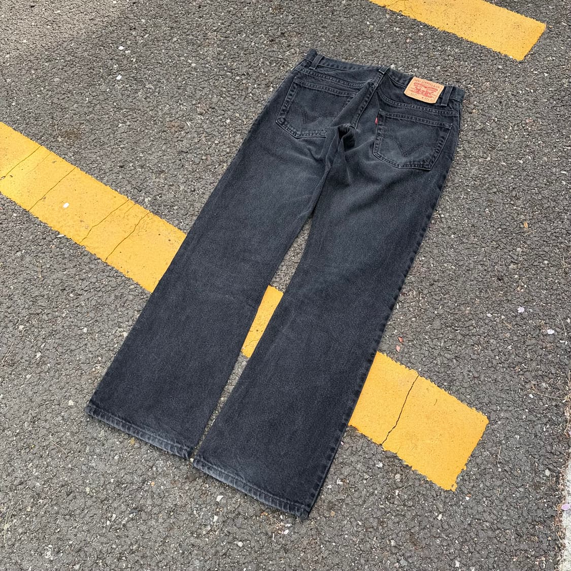 00s 빈티지 리바이스 517 부츠컷 블랙 상품이미지9