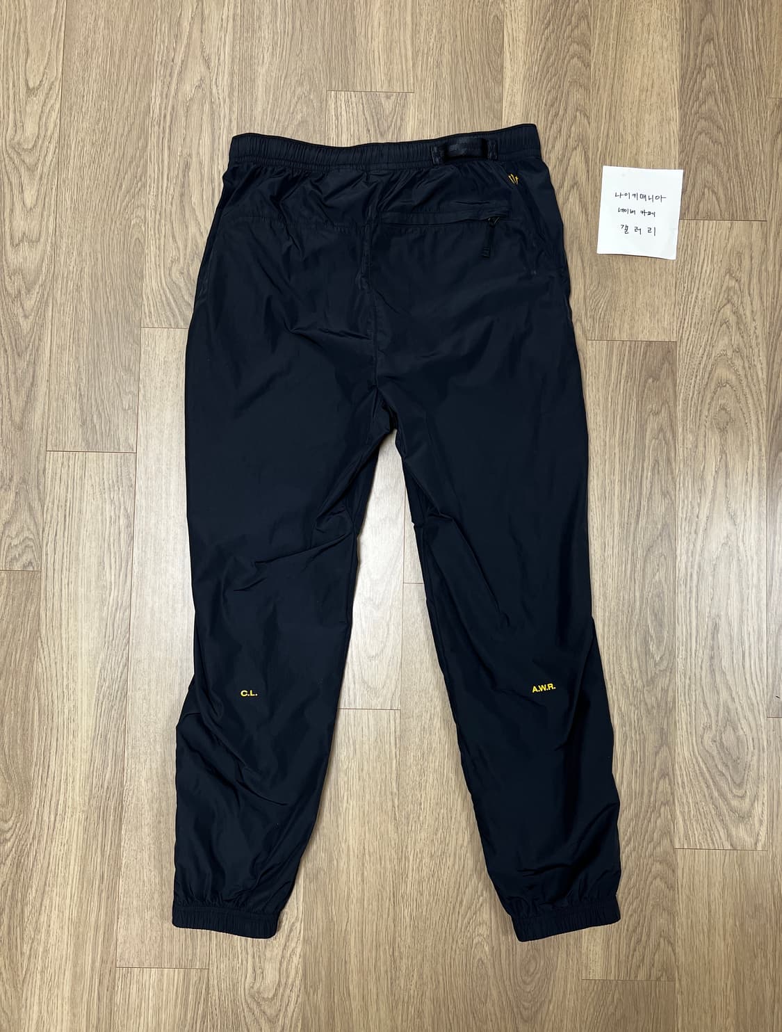 [S] 나이키 × 드레이크 녹타 에센셜 트랙 팬츠 블랙 상품이미지9