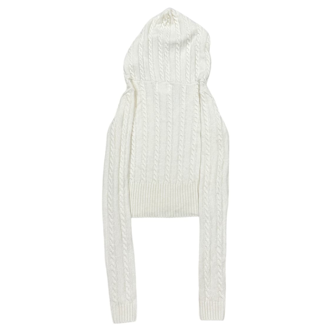 페일제이드 케이블 브이넥 후디드 니트 후드티 상품이미지3