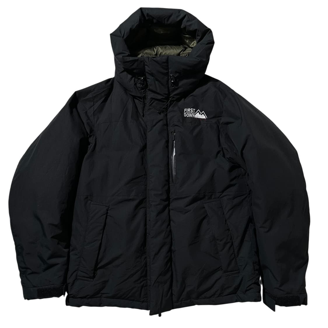 퍼스트다운 마우리 다운 패딩 파카 블랙 상품이미지1