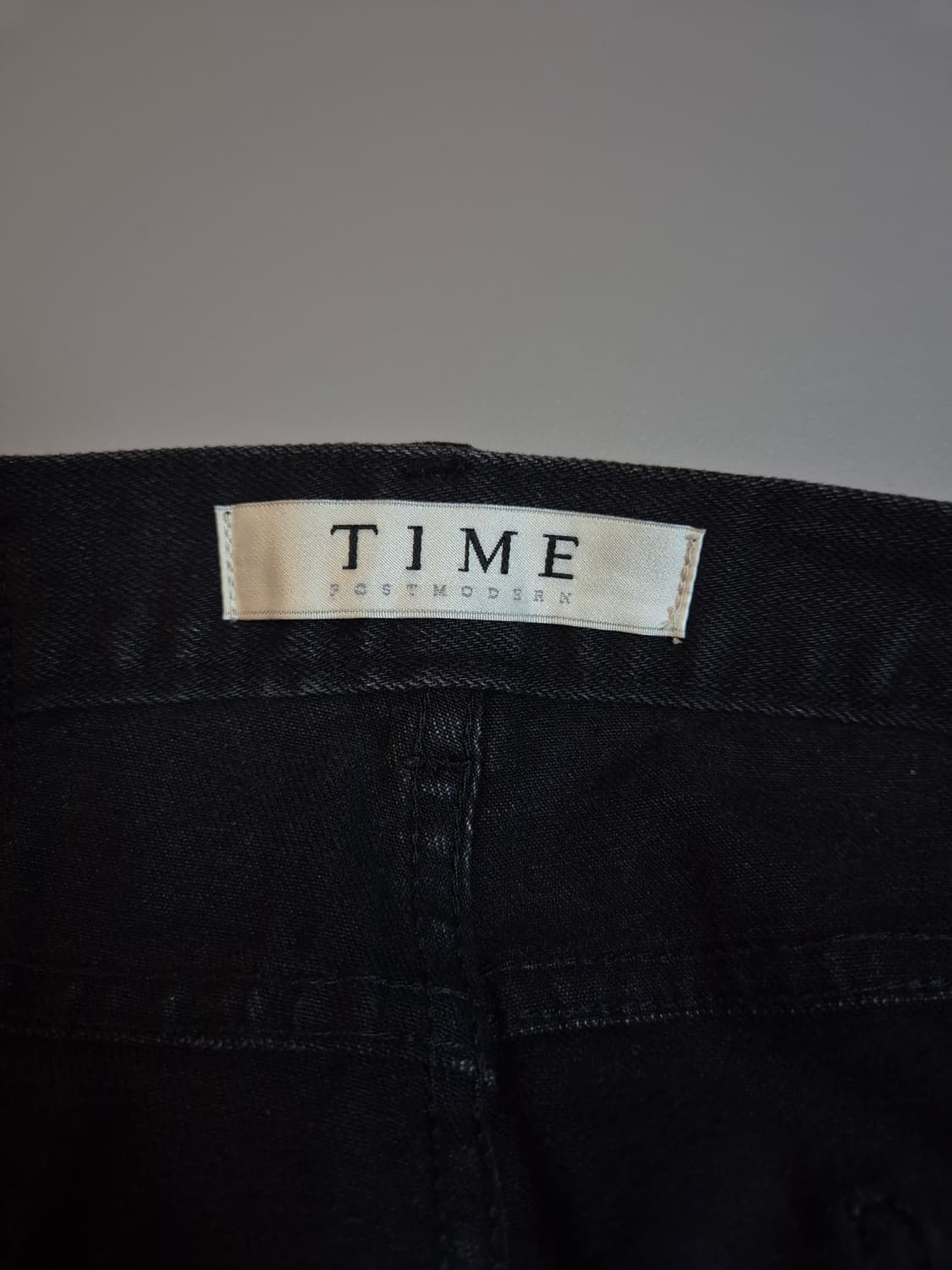 타임옴므 흑청 데님 팬츠 88 슬림핏 상품이미지3