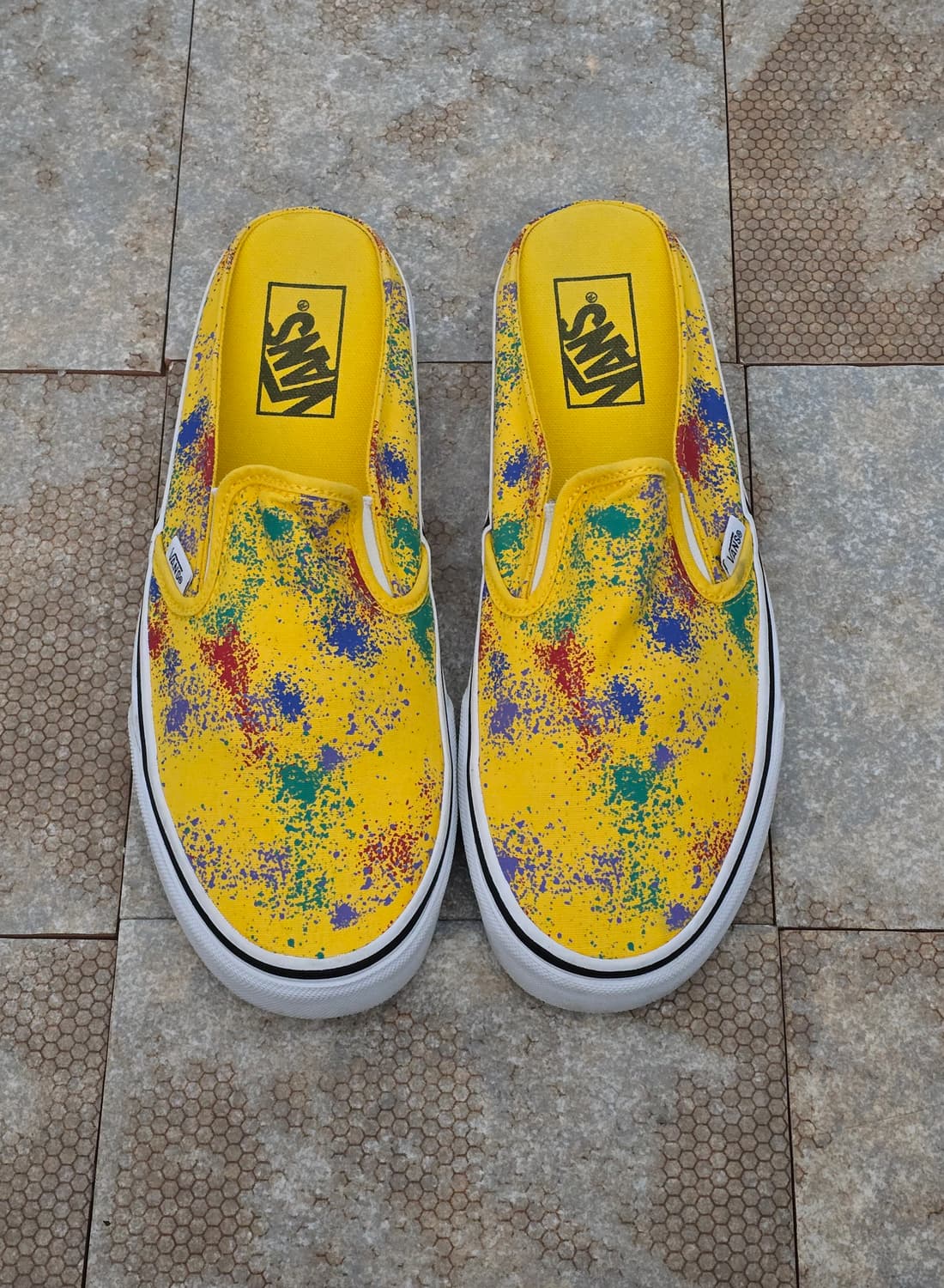 (255)반스 클래식 슬립온 뮬 오버 스프레이 상품이미지2