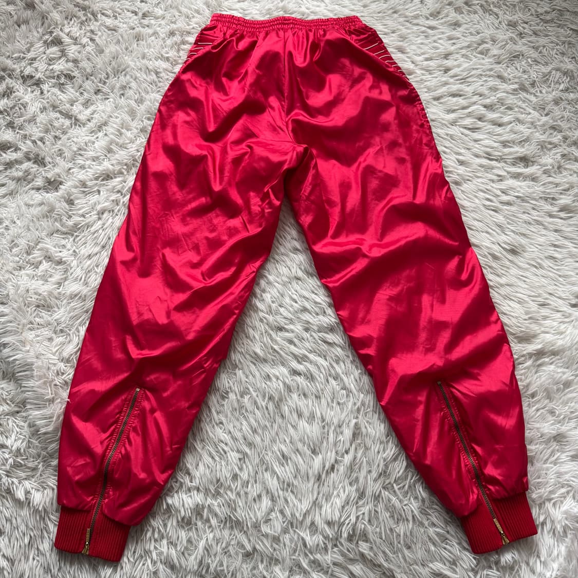 ADIDAS 일본빈티지 나일론 와이드 팬츠 아디다스 나일론팬츠 L 상품이미지3