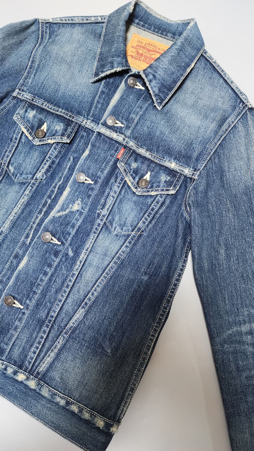 리바이스 70505 트러커자켓 (M) levis 데님자켓 #기무라타쿠야 상품이미지4