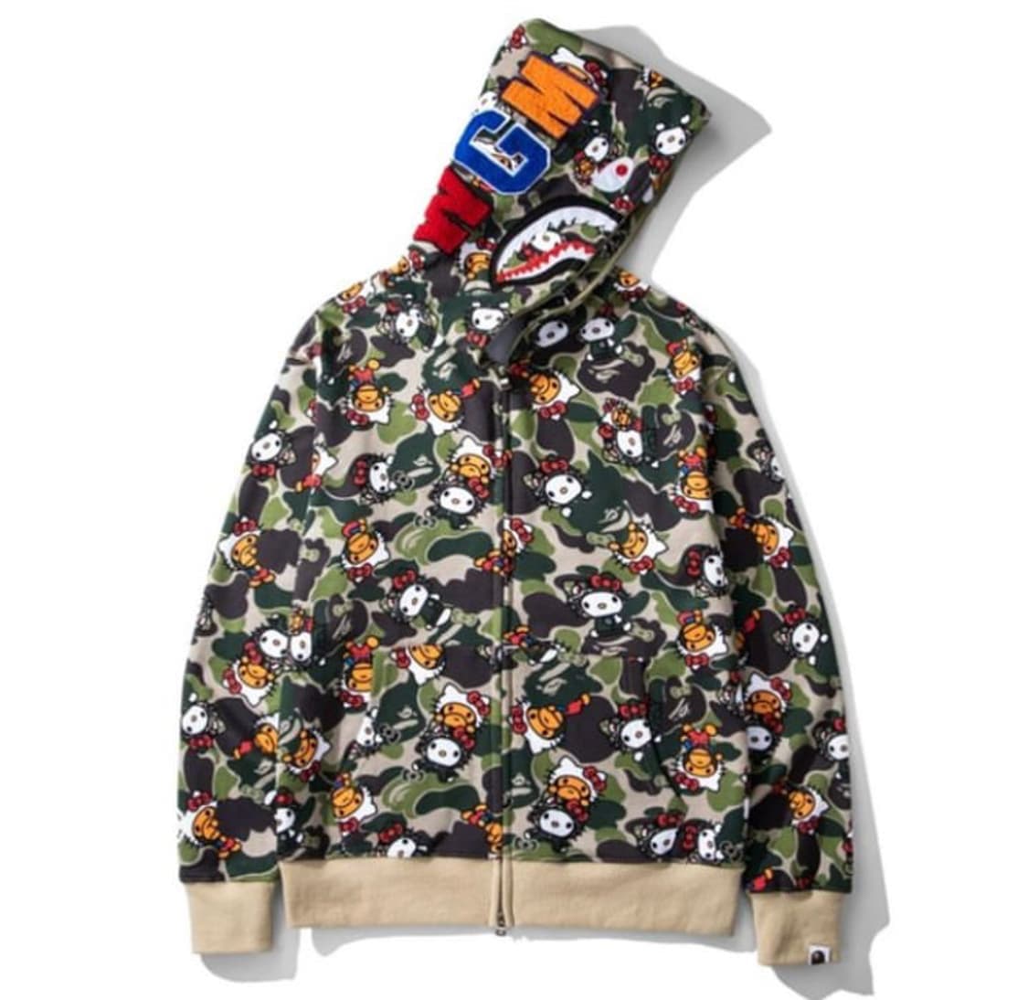 베이프 헬로키티 후드집업 (Bape Hello Kitty) 상태 S급 상품이미지1