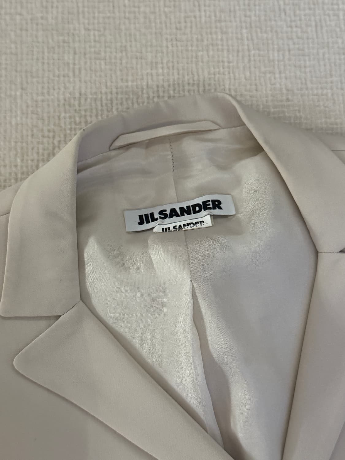 Jil Sander 질 샌더 여성 크롭 자켓 크림컬러 상품이미지2