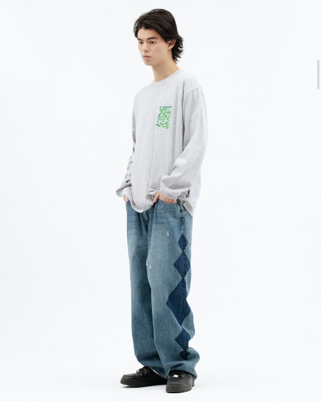 예스아이씨 데님 S사이즈 상품이미지3