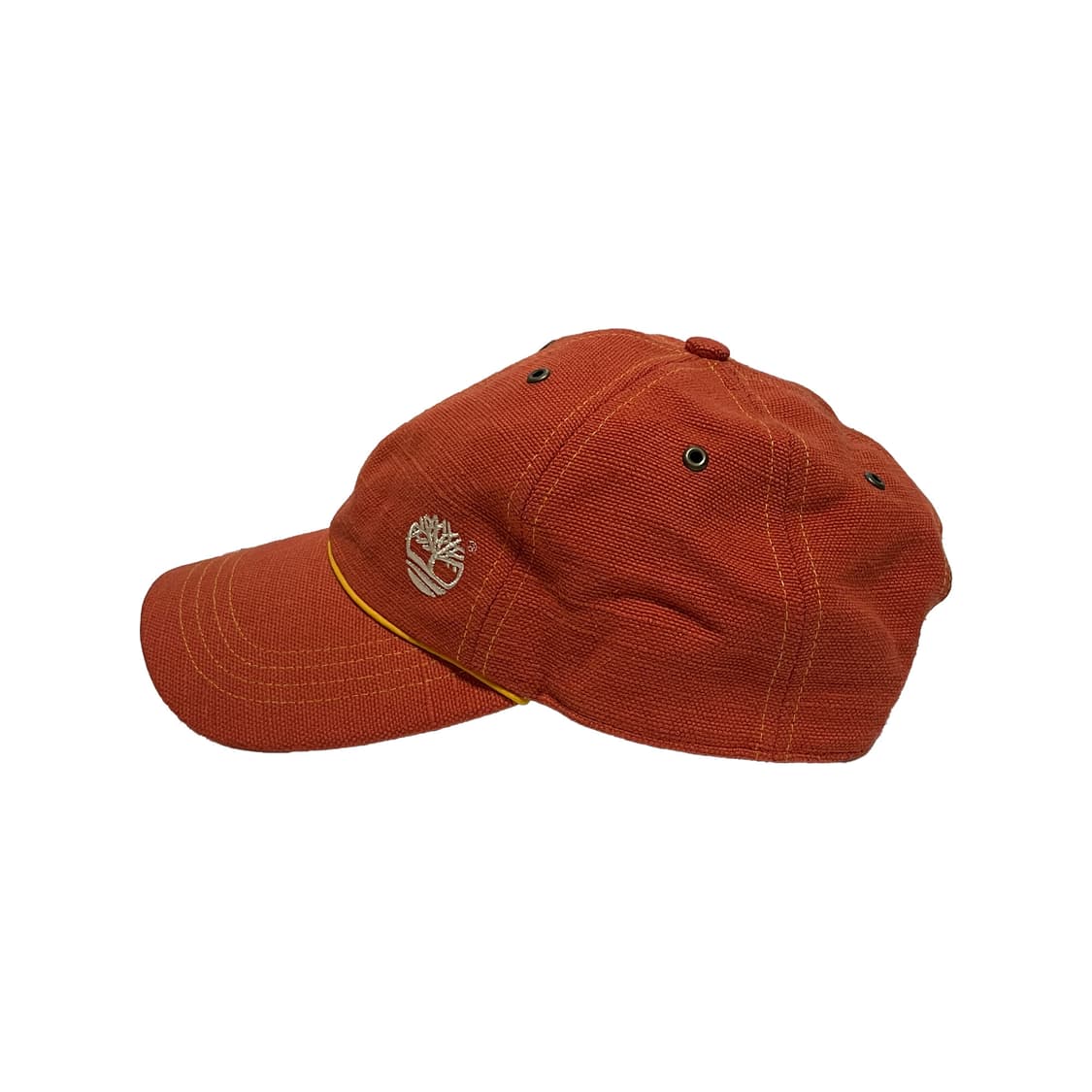 팀버랜드 코튼 린넨 오렌지 볼캡 모자 상품이미지3