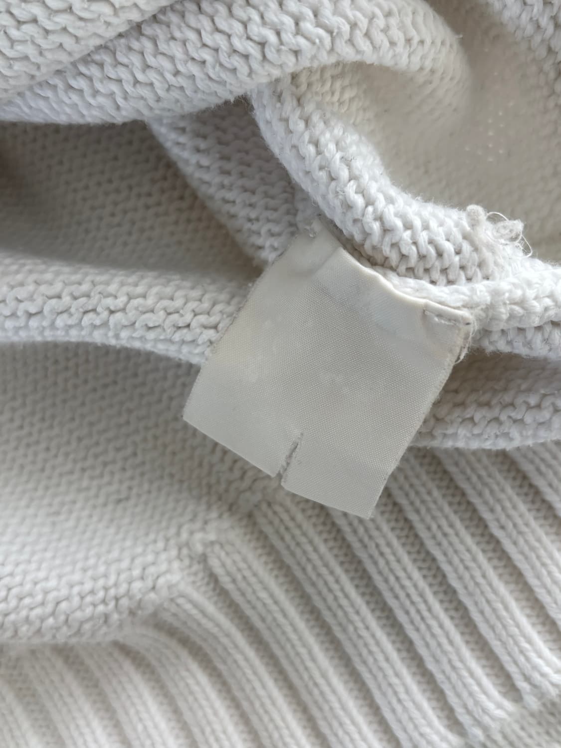 Polo 폴로 랄프로렌 화이트 코튼 라운드넥 니트 상품이미지5