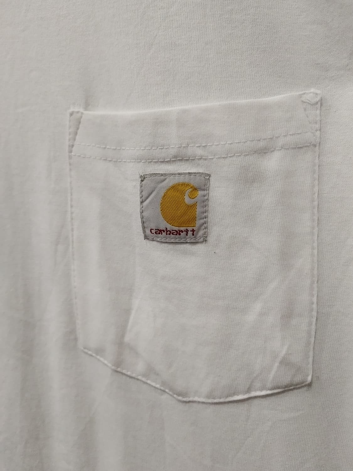 무배) 칼하트 오버사이즈 로고 티셔츠 (새상품) - M/tall 상품이미지4