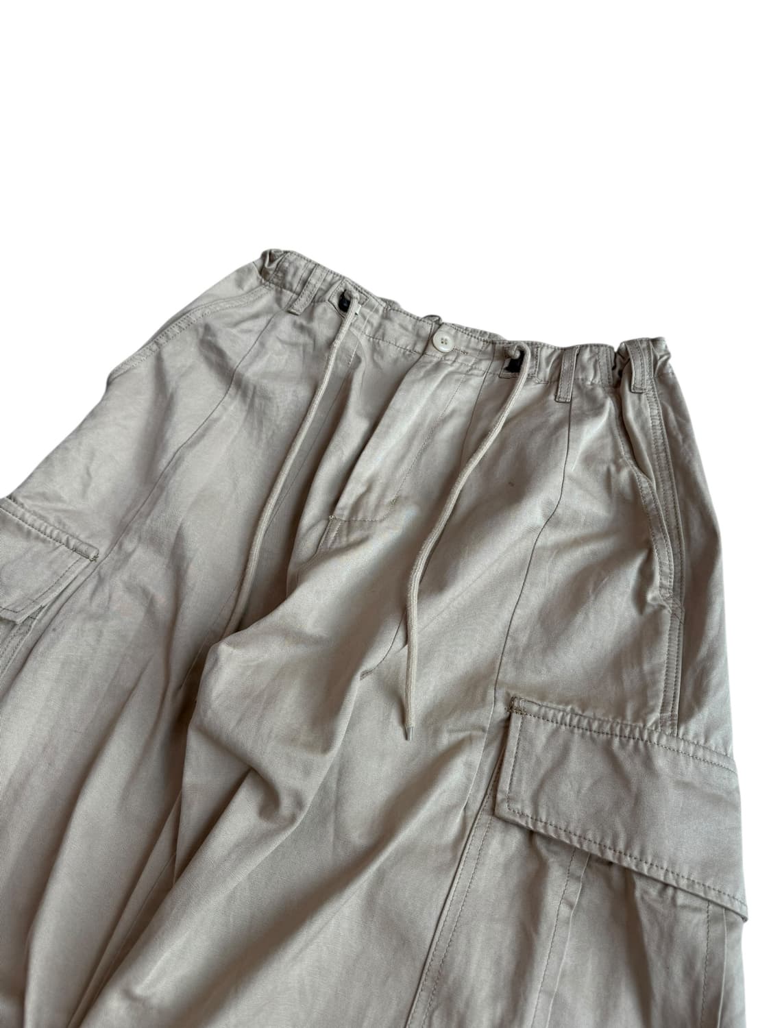 빈티지 베이지 와이드 카고팬츠 상품이미지6