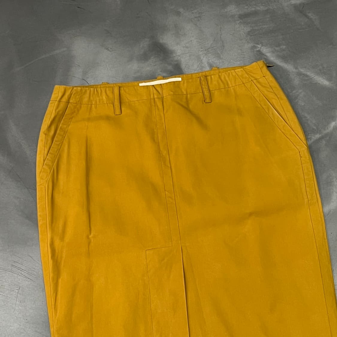  마르니 옐로우 미디 스커트 y16115 상품이미지3